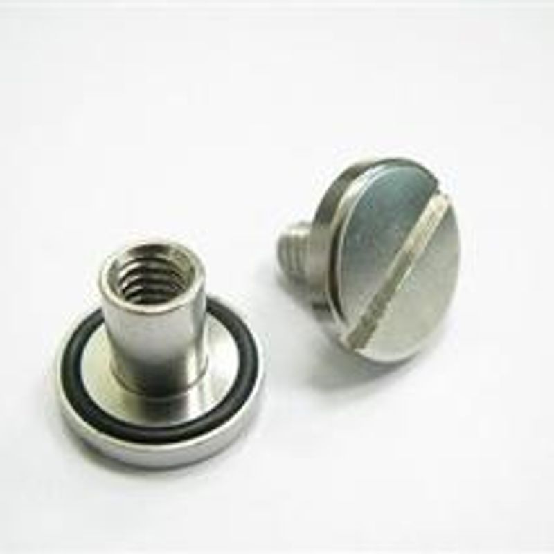 Book Screw 1 sett 3mm BP  (han/hun)