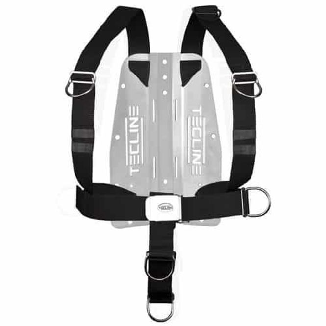 Hovedbilde Bakplate, Tecline 3mm m/justerbar dir harness